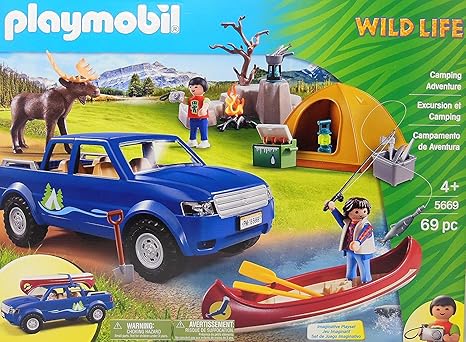 playmobil camping adventure set