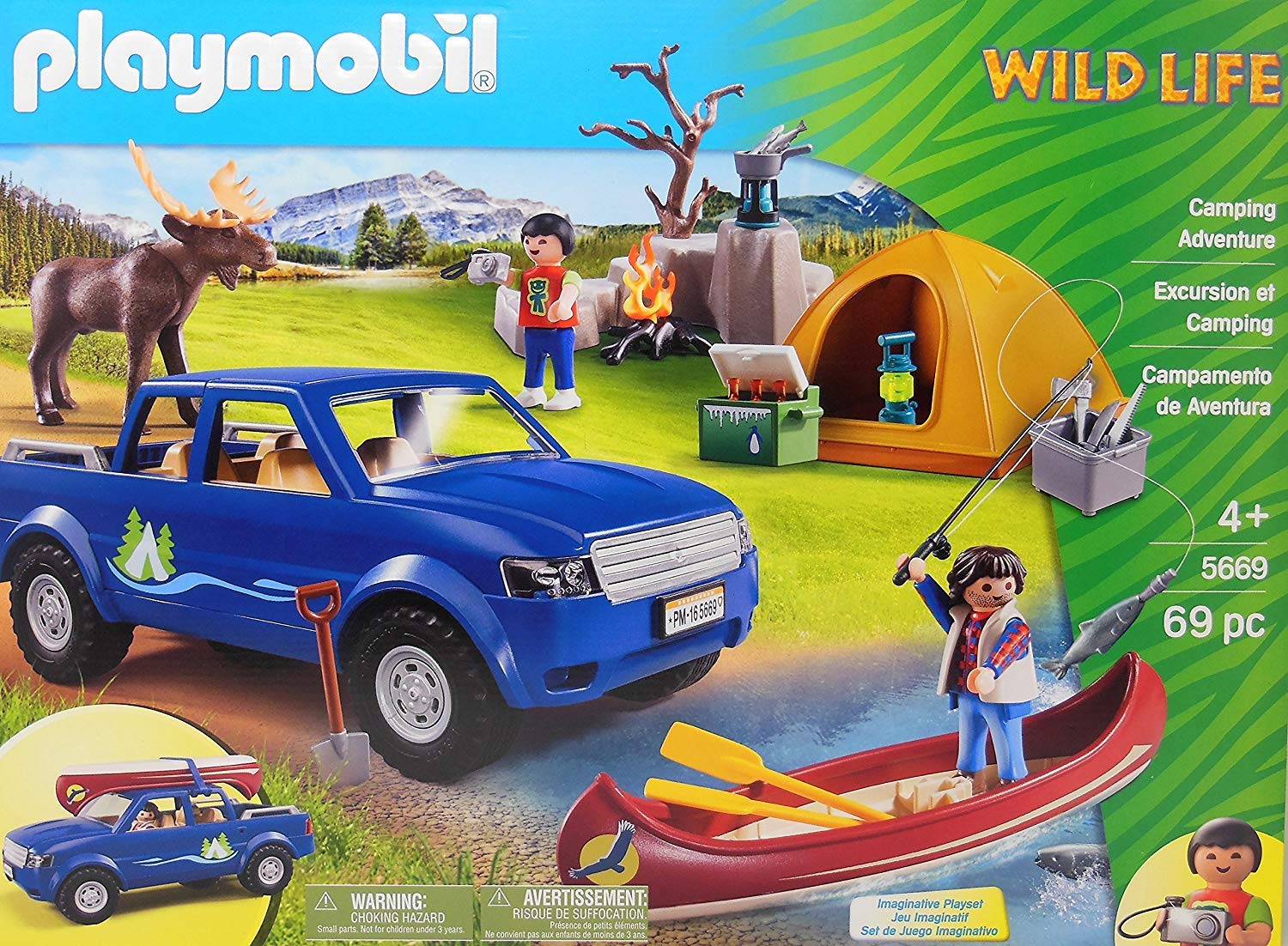 Playmobil Wildlife - Camping Adventure