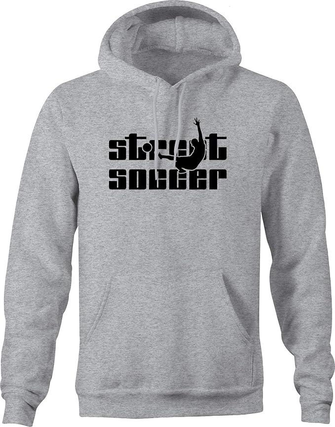 Amazon.com: Caps Supply Street Soccer Hoodies for Men Gray: Clothing