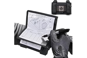 LIVANS Map Case Tactical Arm Sleeve QB Wristband Map Pouch Tactical Armband Sleeve Military Arm Wrist Pouch Document DOPE Car