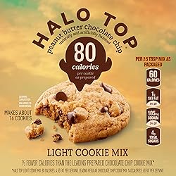 Halo Top Peanut Butter Chocolate Chip Light Cookie