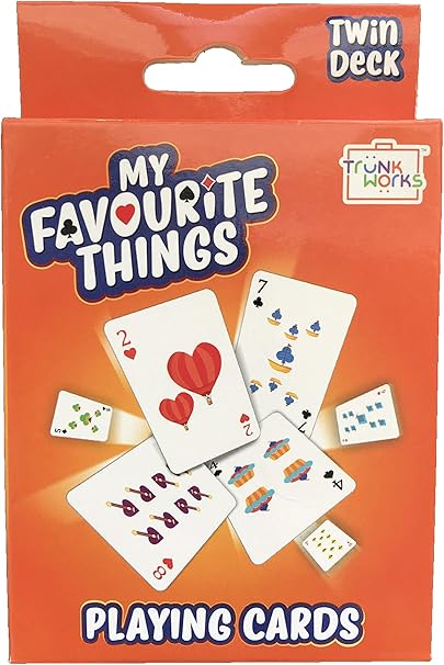 Amazon My Favorite Things 子供用トランプ Trunk Works スポーツ アウトドア
