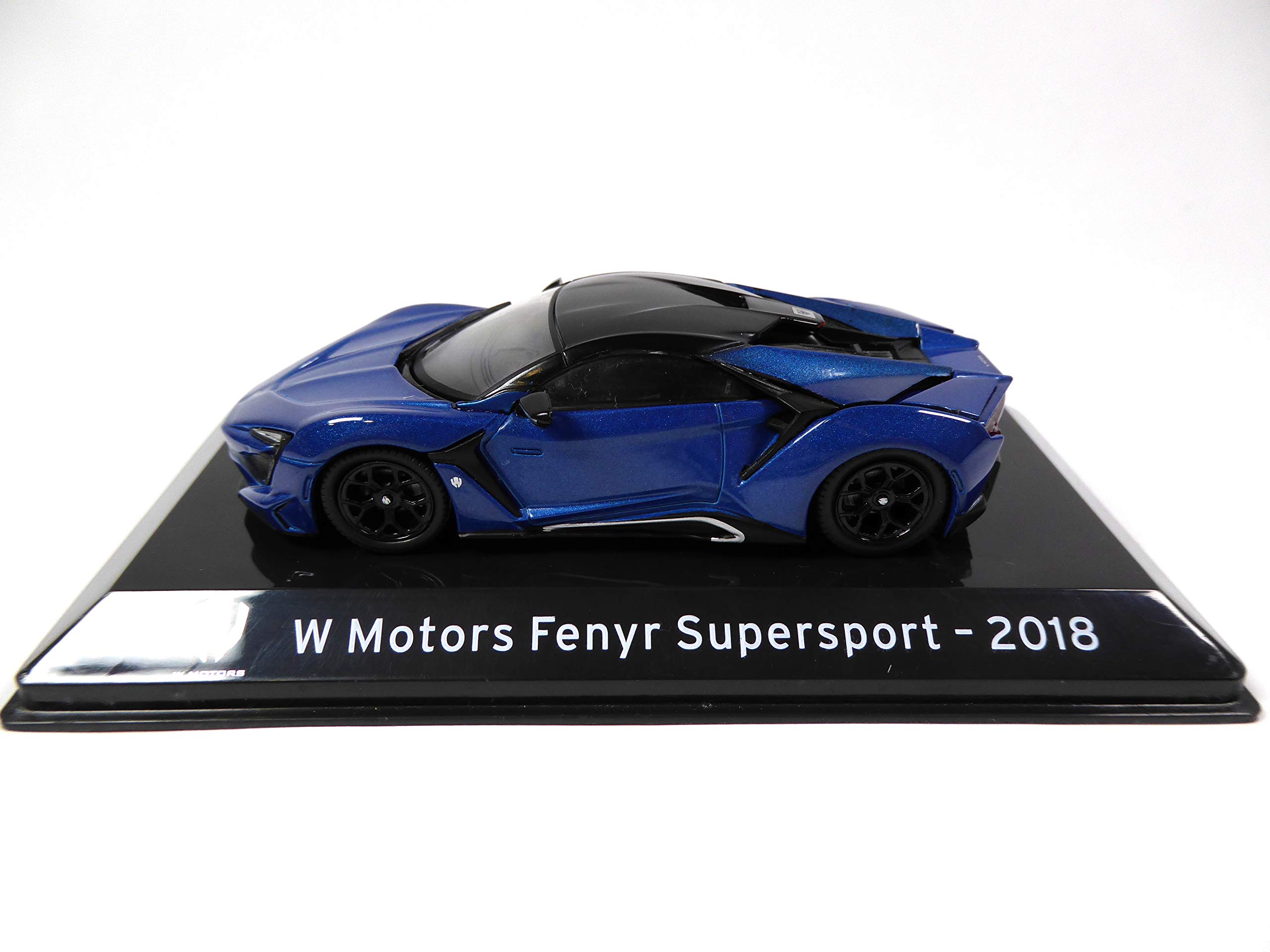 OPO 10 - Car 1/43 Collection SUPERCARS Compatible with W Motors Fenyr Supersport 2018 (S71)