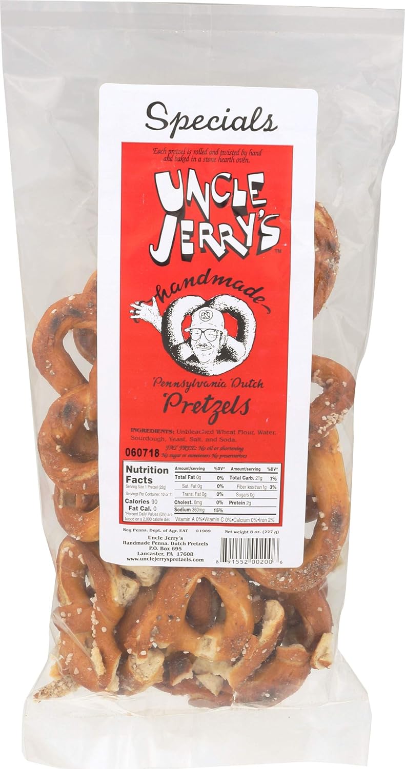 Uncle Jerrys, Pretzels Special, 8 Ounce