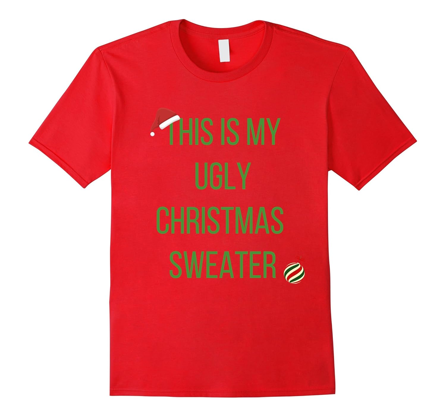 This is my ugly Christmas Sweater Party T shirt-Rose