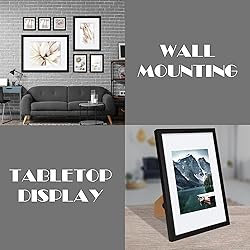 Hongkee 8x12 Picture Frames set of 3, Made of