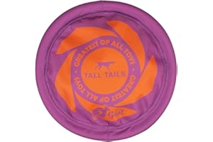 Tall Tails G.O.A.T. Greatest of All Toys Sport Flyer Fetch Toy for Dogs, Large
