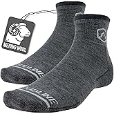 CloudLine - Merino Wool Socks for Men and Women, Wool Running Socks - Full Cushion, Anti-Blister & Moisture Wicking - 1 Pair