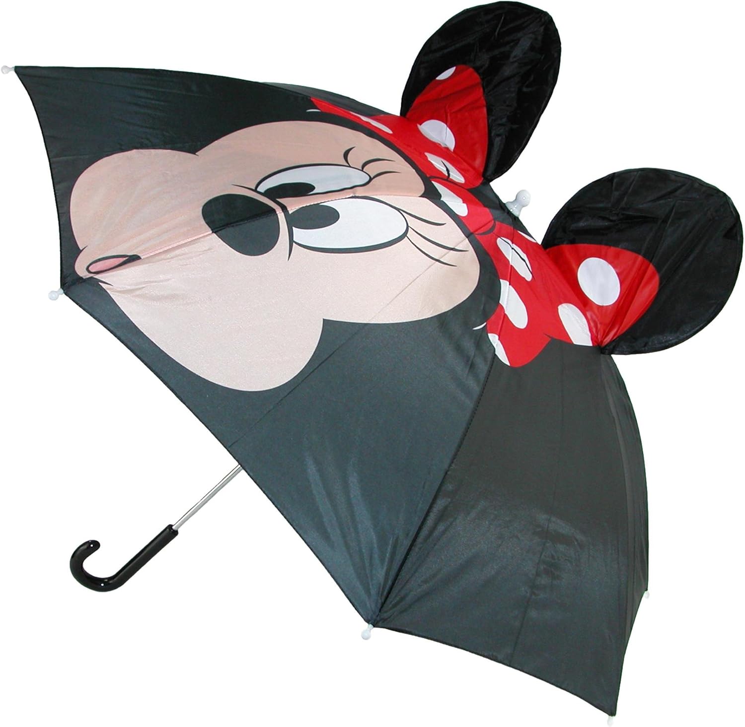 Amazon Com Disney Minnie Mouse Adult Pop Out Umbrella J Handle One Size