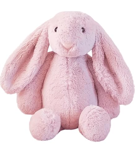 Amazon.com: Jellycat Bashful Hot Pink Bunny Stuffed Animal, Medium