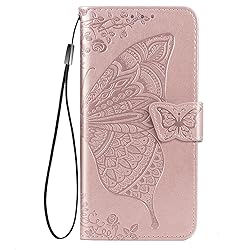DiGPlus Galaxy A03S Wallet Case, [Butterfly