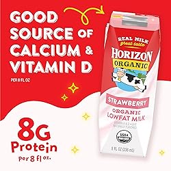 Horizon Organic Shelf Stable 1% Lowfat Strawberry