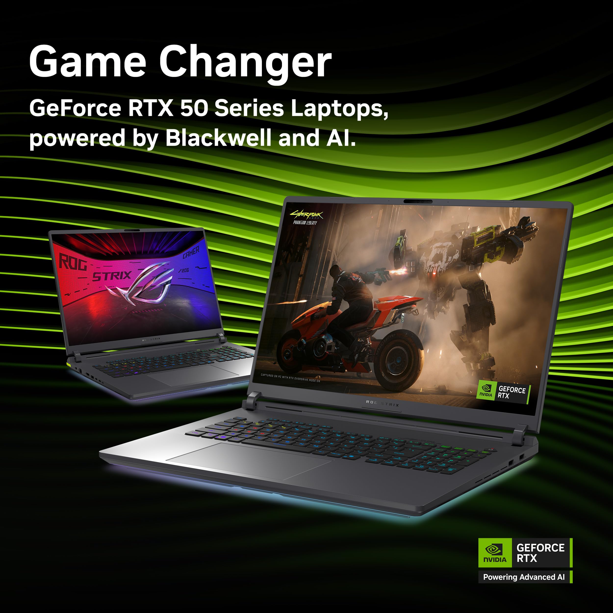 ASUS ROG Strix G18 (2025) Gaming Laptop, 18” ROG Nebula 16:10 2.5K 240Hz/3ms, NVIDIA® GeForce RTX™ 5070, Intel® Core™ Ultra 9 275HX, 32GB DDR5-5600, 2TB PCIe Gen 4 SSD, Wi-Fi 7, Windows 11 Pro