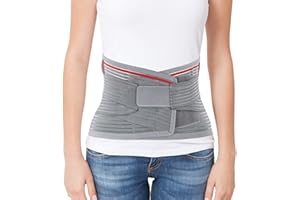 ORTONYX Back Brace With Lumbar Support Pad - Medical Grade Lumbosacral Belt for Men and Women - with Lumbar Pad, Lower Back Pain Relief, Herniated Disc, Sciatica, Degenerative Disc Disease