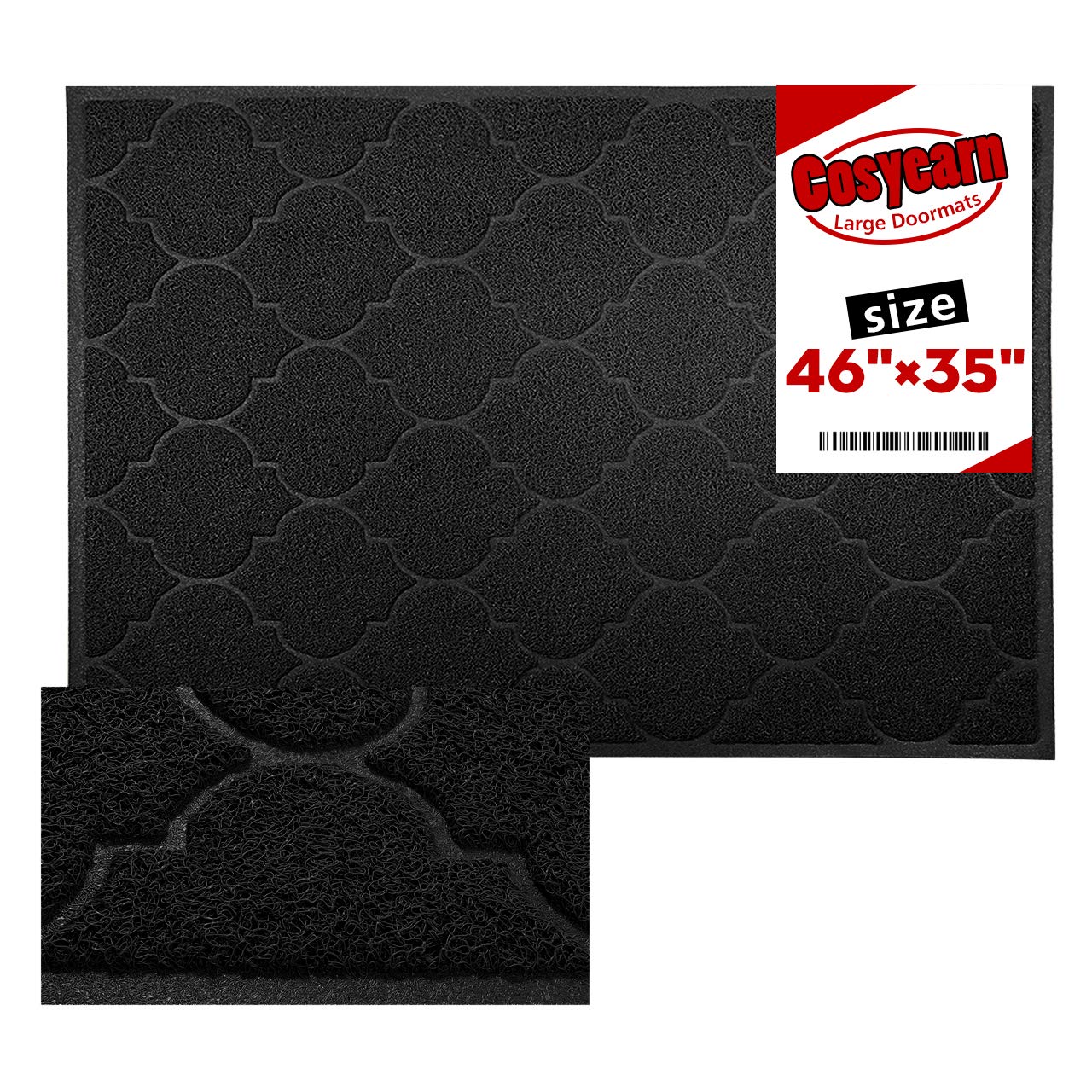 Buy Large Door Mats, 46x35 Inches XL Jumbo Size Outdoor Indoor Entrance