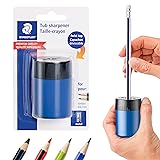 STAEDTLER Pencil Sharpener (1 Pack) with Screw Lid