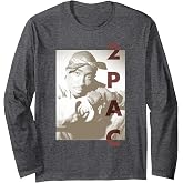 Tupac Tune In Long Sleeve T-Shirt