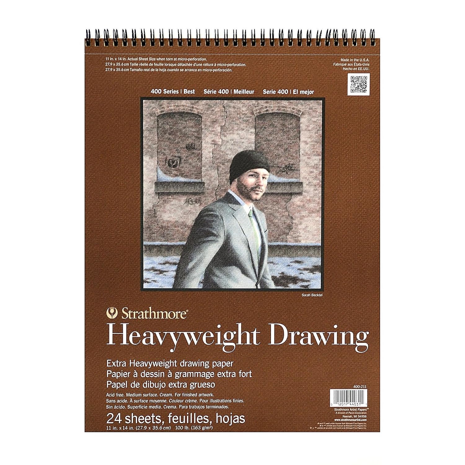 Strathmore 400 Heavyweight Drawing, 11 x 14"