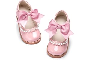 ESTINE Girls School Uniform Oxfords - Toddler Girl Mary Jane Dress Shoes for Wedding Party