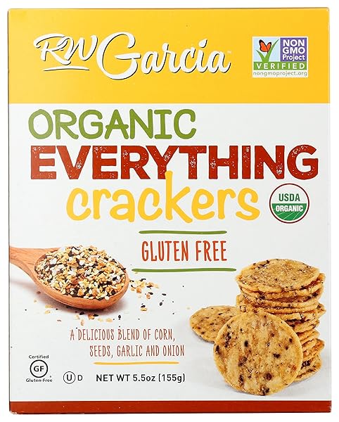 RW GARCIA ORGANIC EVERYTHING CRACKERS, 5.5 OZ