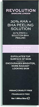 Makeup Revolution 30% AHA BHA Facial Peeling Solution 30ml Exfoliator view 4