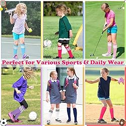Sarfel Toddler Soccer Socks 2T-3T Pink Toddler