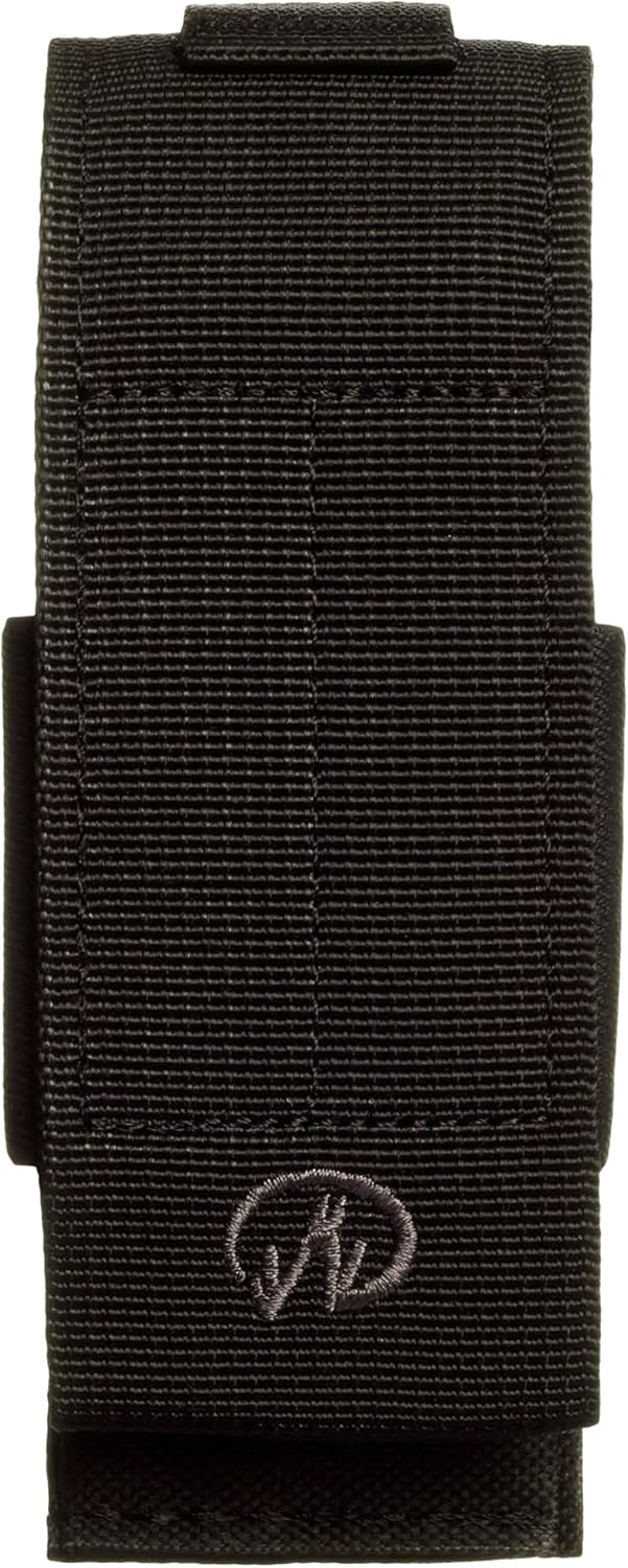 Leatherman Molle Sheath - Nylon Holster for Super Tool 300, Skeletool & More, Black, Extra Large