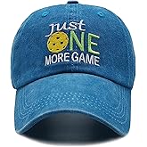 NVJUI JUFOPL Pickleball Hat for Men Women, Pickleball Gifts Embroidered Baseball Cap Blue