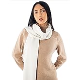 MISTI Warm Winter Scarf for Men and Women | 100% Baby Alpaca | Natural Undyed & Ethically Made in Peru