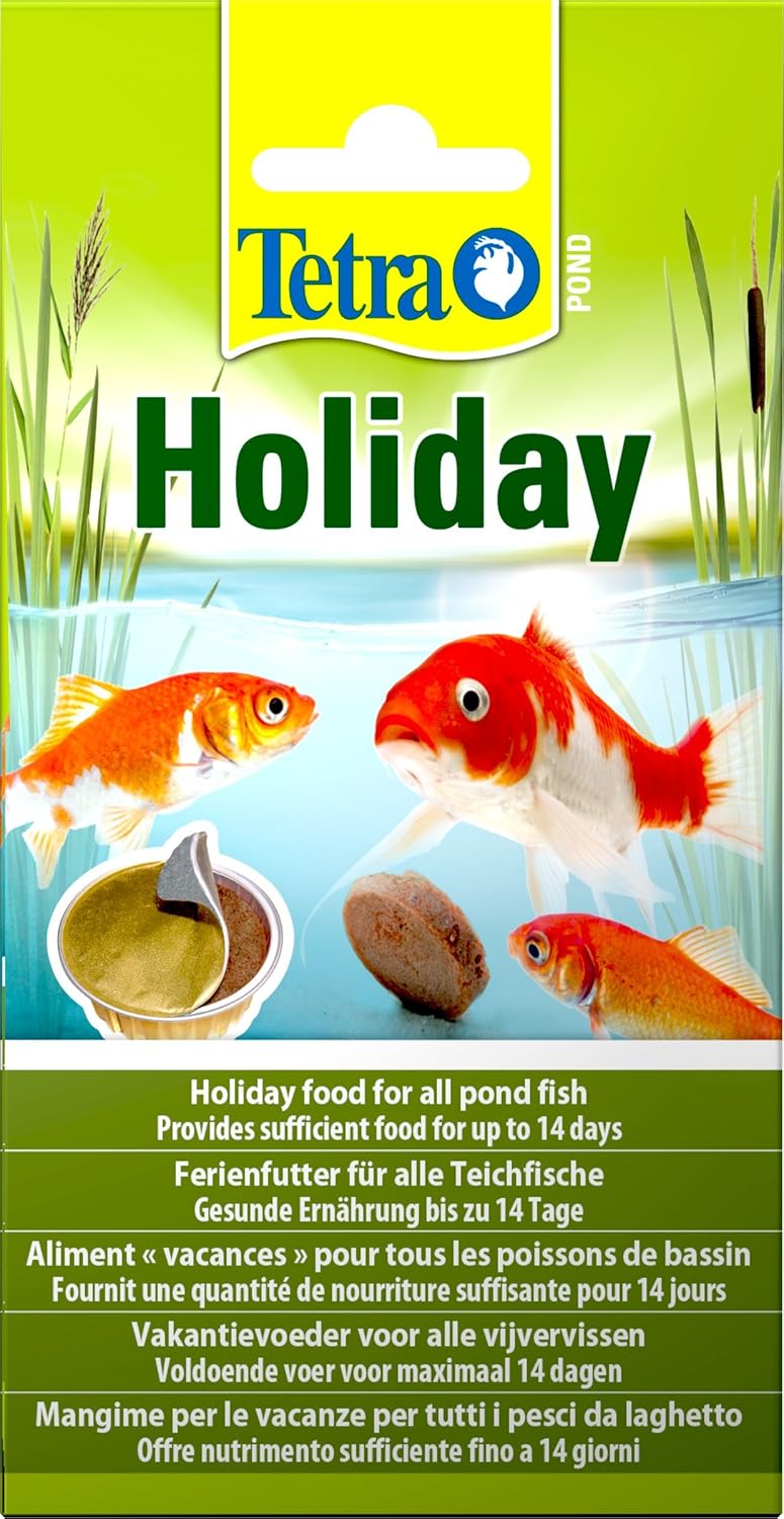Tetra Pond Holiday Food 2 Weeks Pond Holiday Fish Food Block 98