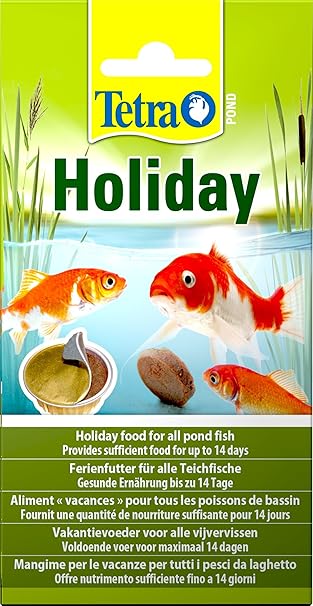 Tetra Pond Holiday Food 2 Weeks Pond Holiday Fish Food Block 98