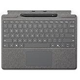 Microsoft Surface Pro Keyboard with Slim Pen 2 Bundle for Pro Copilot+ (11th Edition), Pro 9 and Pro 8, Alcantara Material, P
