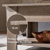 Yaheetech Lift Up Coffee Table with Hidden Storage Gray view 8