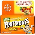 Flintstones Chewable Kids Vitamins with Immunity Support*, Multivitamin for Kids and Toddlers with Vitamin C & more, 60ct