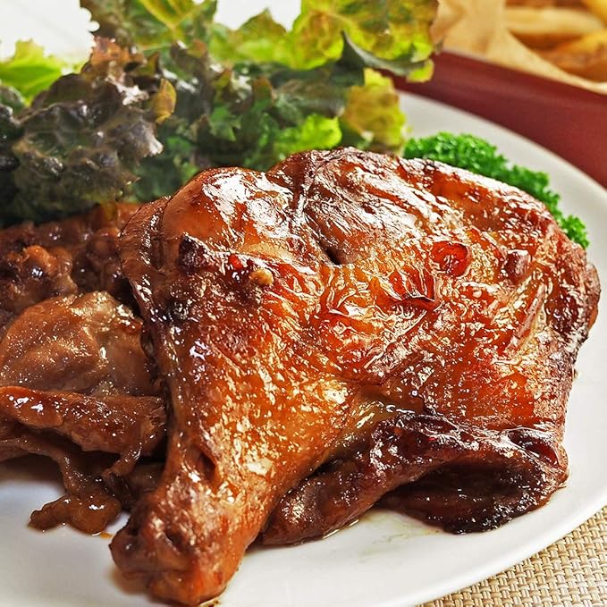 Amazon バーベキュー q 骨付き鶏もも 照り焼き 1本 赤ワイン バルサミコ 生 チキンレッグ 惣菜 グリル 肉 チルド アウトドア パーティー グルメマイスター 食品 飲料 お酒 通販