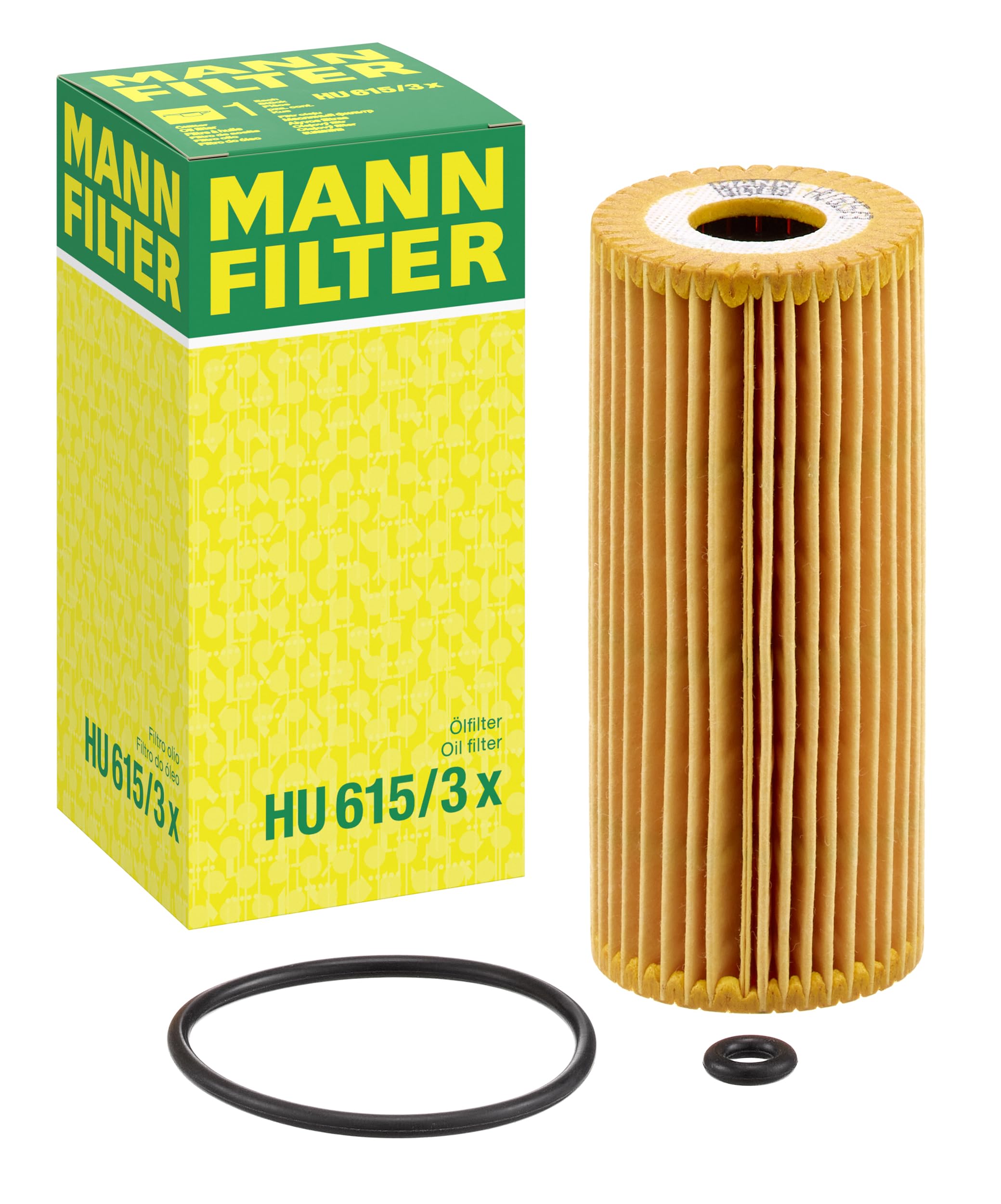 MANN-FILTER HU 615/3 x Oil Filter - CARS + TRANSPORTERS