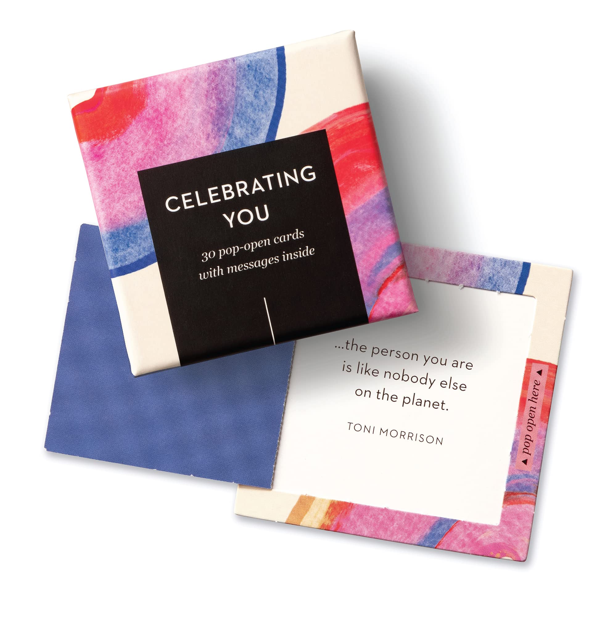 Compendium ThoughtFulls Pop-Open Cards Celebrating You | 30 Pop-Open Cards, Each with a Different Inspiring Message Inside