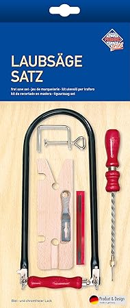 Pebaro 705P - Laubsäge-Starter-Set mit Drillbohrer