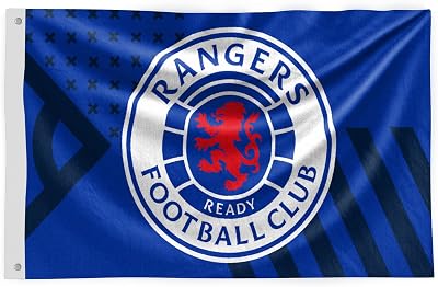 FOCO Rangers FC Flag Banner Core Crest Flag