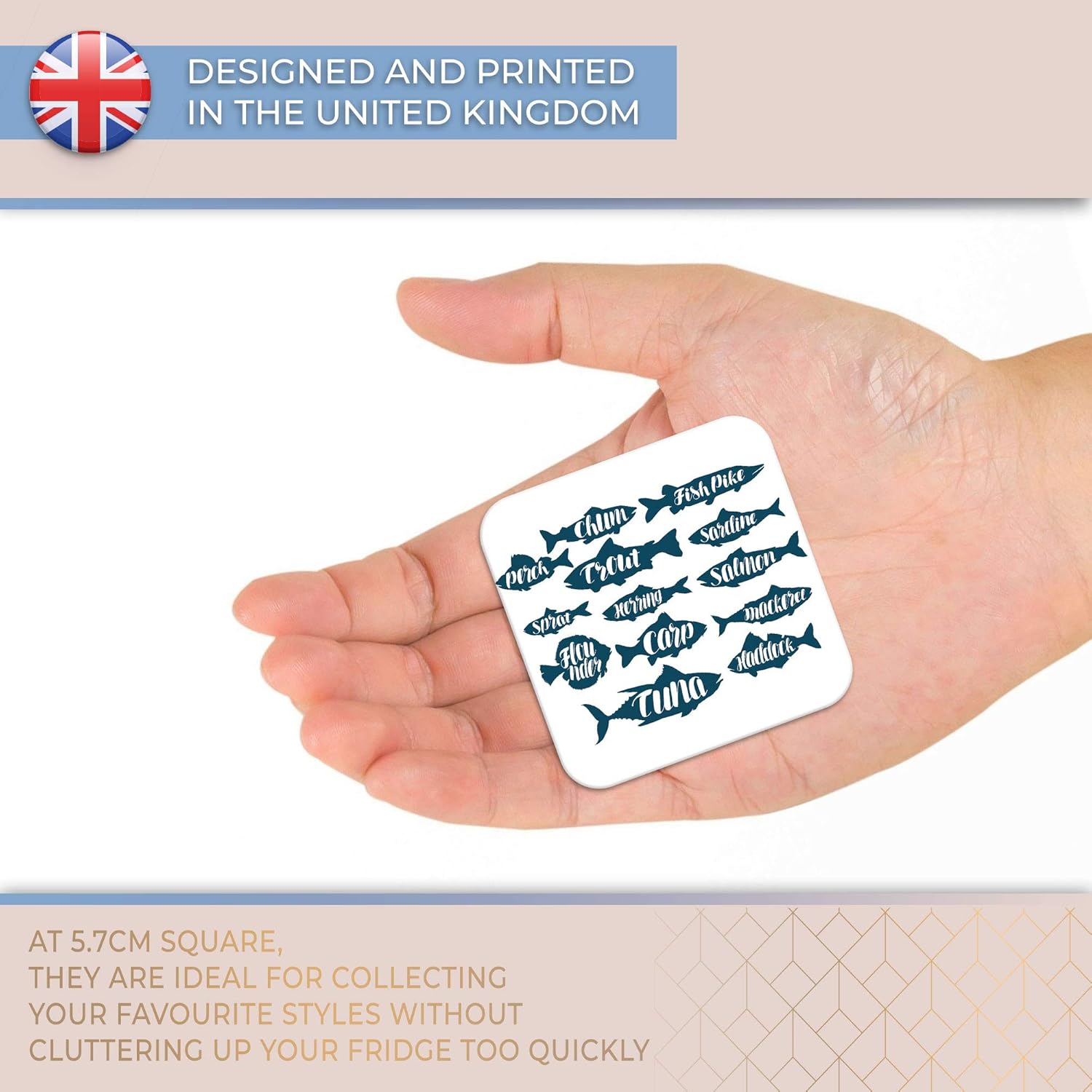 Destination Vinyl ltd Impresionante Iman - Pesca Pescado de la ...