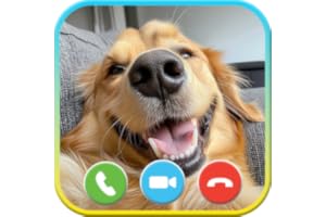 Dog Fake Call & Video Prank: Fun Pet Chat