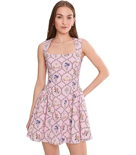 Avec Les Filles Womens Scallop Neck Edge Button-Up Midi Dress White 6 One Size at Amazon Women's Clothing store