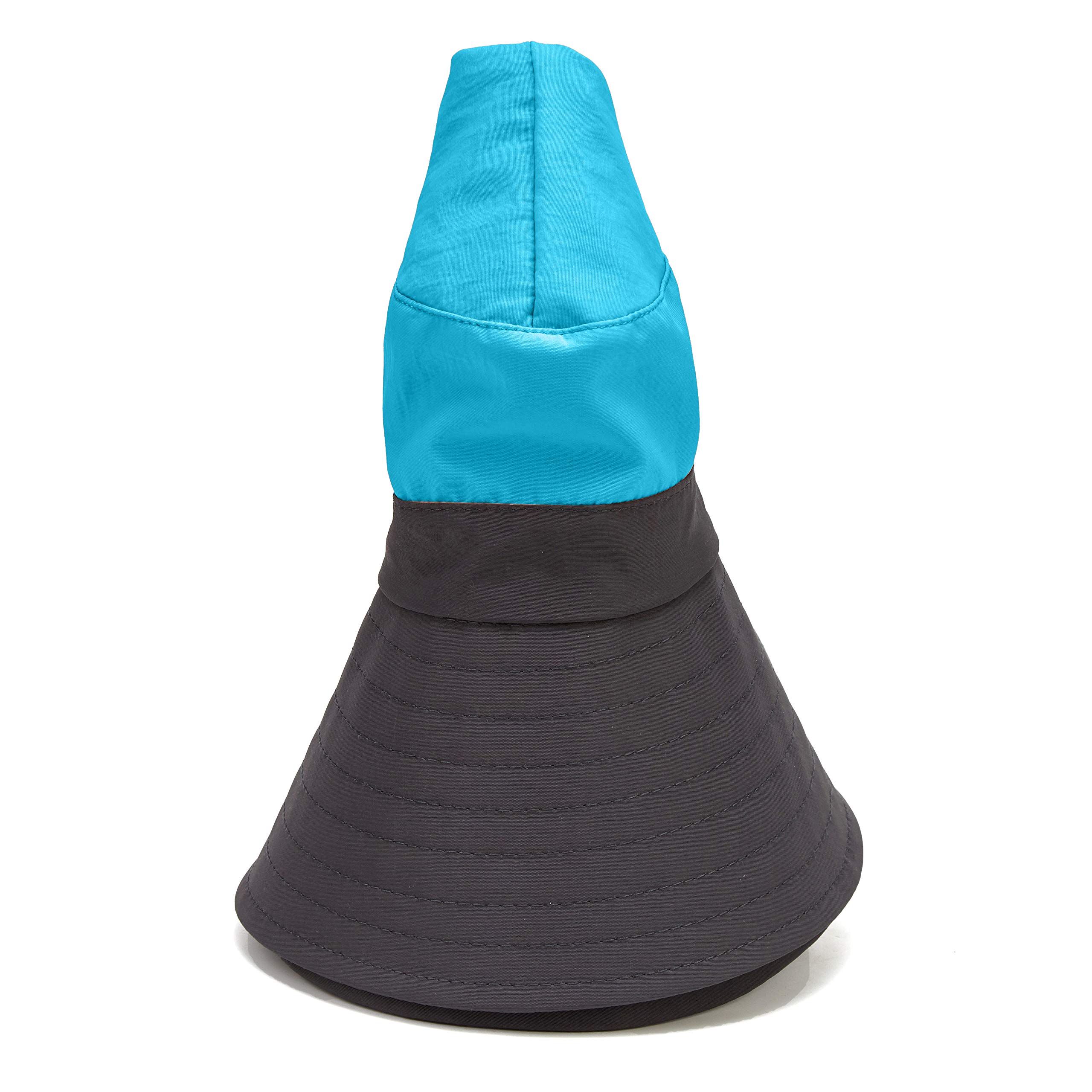 OBERORA Sun Hats for Women Summer Sun UV Protection 50+ Wide Brim Waterproof Boonie Hat Sky Blue