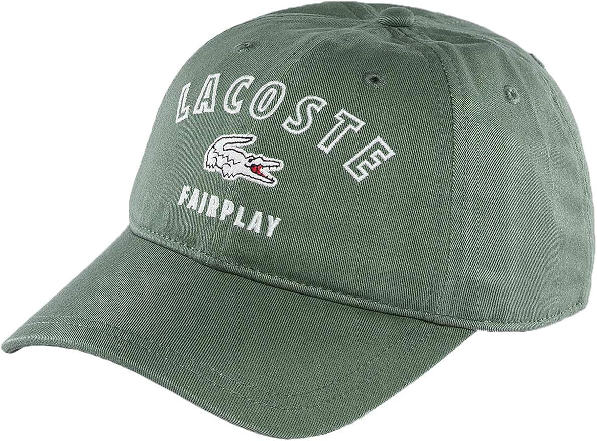 Lacoste Classic Mujeres Gorras / Gorra Snapback Fairplay: Amazon ...