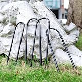 KeFanta Trampoline Ground Stakes 4 Pack Heavy Duty U Shaped Anchors 8mm view 6