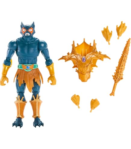 Masters Of The Universe Classics Figura Merman Esclusiva - Action Figure Articolata Con Accessori - Collezionismo He-Man - 4