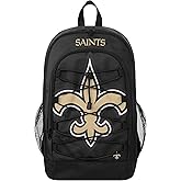 New Orleans Saints NFL Big Logo Bungee Backpack