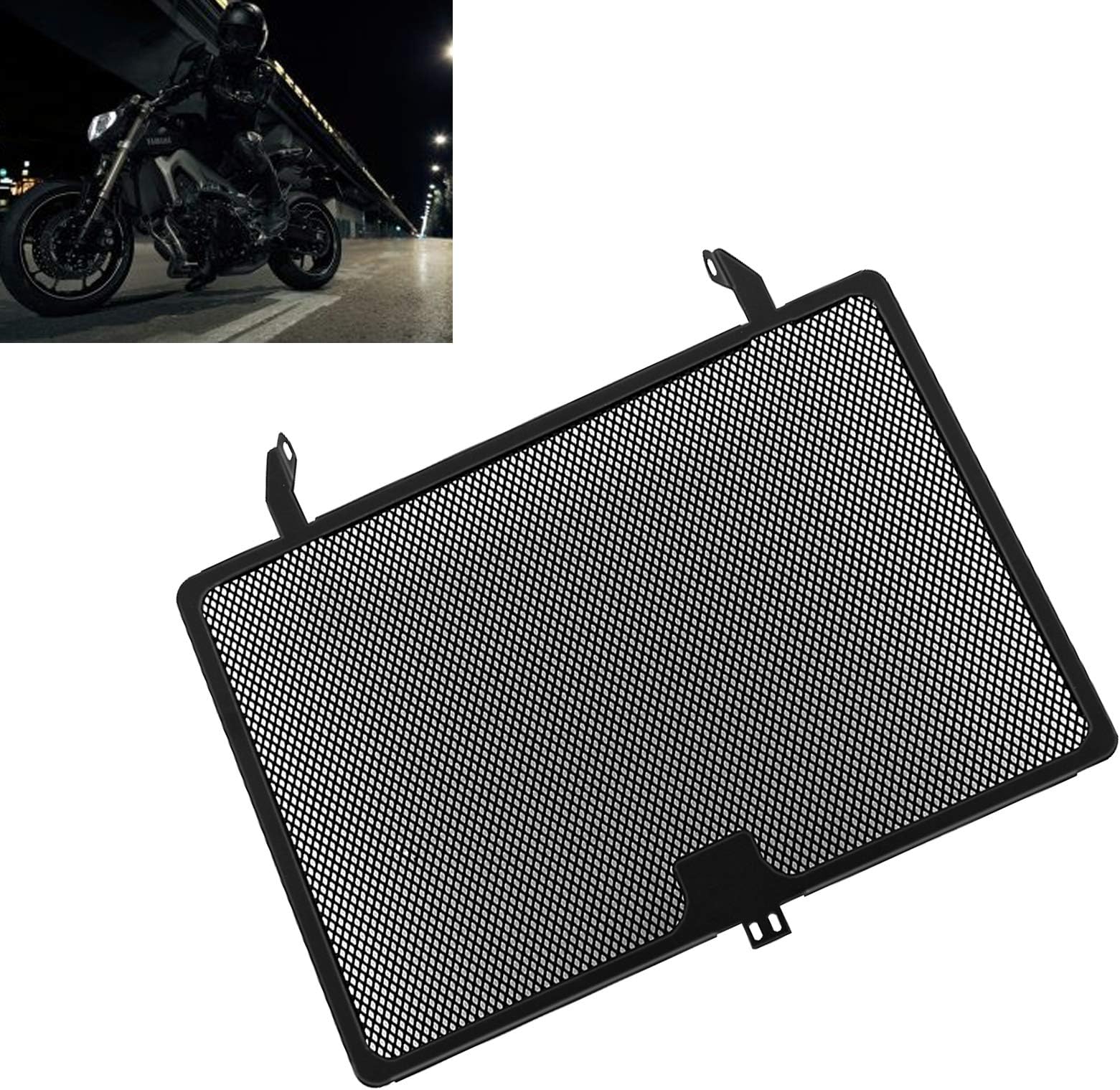 Stainless Steel Motorcycle Radiator Grille Guard Cover Protection Fit For Yamaha FZ-09 2013-2018 Yamaha MT-09 2013-2020