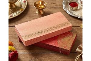 eSplanade Money Gift Envelopes - Multi Color Pack of 50 Premium Designer Envelopes