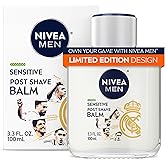 NIVEA MEN Sensitive Post Shave Balm, After Shave Balm for Men, 3.3 FL OZ | After Shave Balm for Men with Sensitive Skin, VitaminPro Complex, Fast Absorbing, Non Greasy and Non Sticky, Alcohol Free